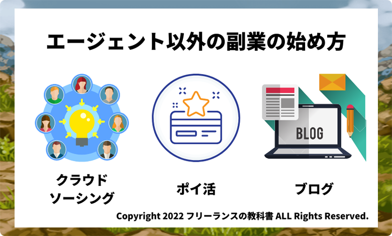 副業エージェント　おすすめ　未経験